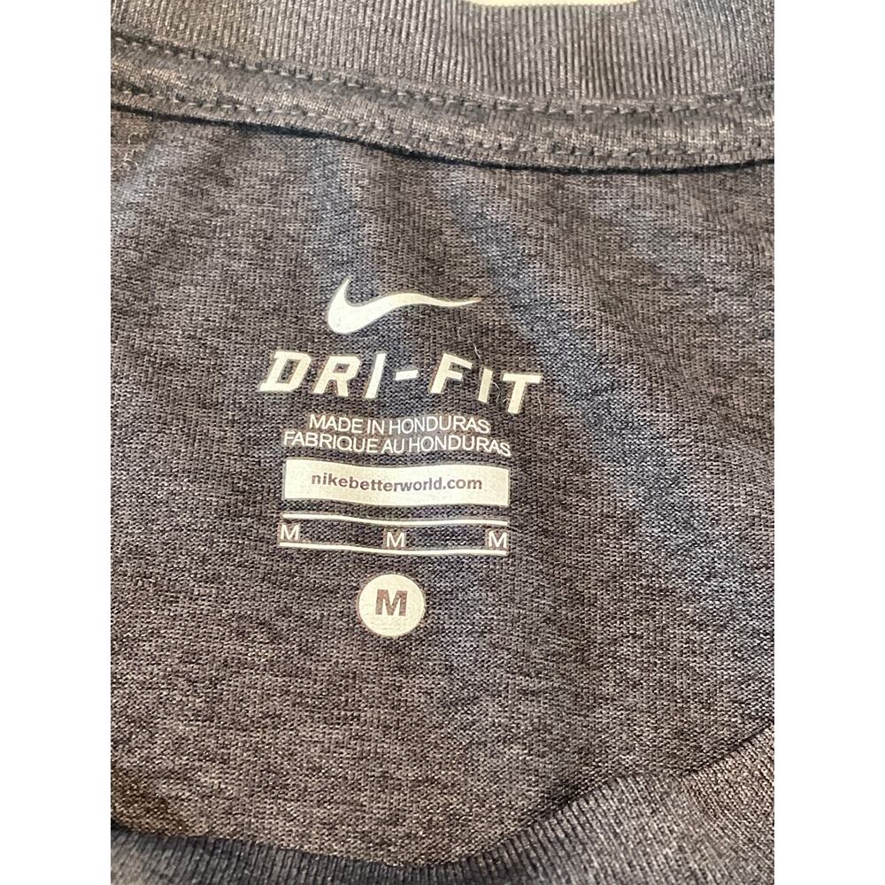 Nike Size M Gray Long Sleeve Top - Picture 2 of 7
